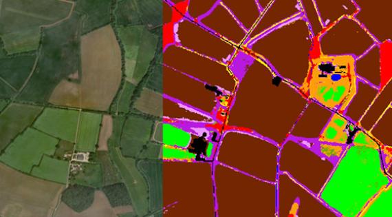 Example of 3m resolution land cover mapping