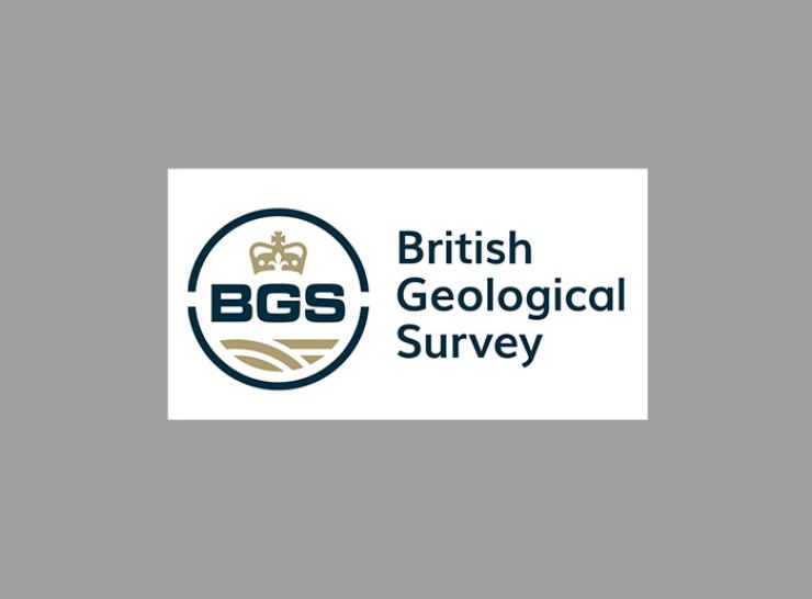 British Geological Survey logo on grey background